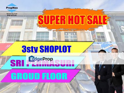 Cheap 3 Sty Shoplot For Sale@Datara Dwitasik, Sri Permaisuri, Cheras, Kuala Lumpur, Cheras