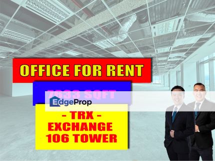 Exchange 106 tower @ TRX Office For Sale, KL City, Kuala Lumpur, KL City