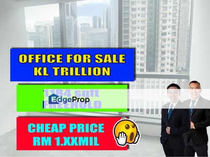 Hot For Sale!! KL Trillion Office@KLCC, Kuala Lumpur, KLCC