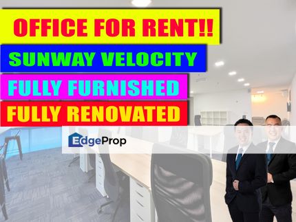 Fully Furnished & Reno Sunway Velocity Office @ Taman Maluri, Jalan Peel, Cheras, Kuala Lumpur, Cheras