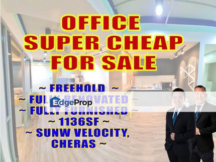 Sunway Velocity Office For Rent@ Sunway Velocity, Jalan Peel, Maluri, Cheras, Kuala Lumpur, Cheras