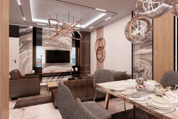 New 3 Storey Superlink House For Sale, Bandar Sungai Long Cheras