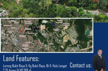 Tanah Pertanian 2.75 Ekar, Banglo 2 Tingkat dan Kolam Renang, Bukit Raya, Batu 11, Hulu Langat