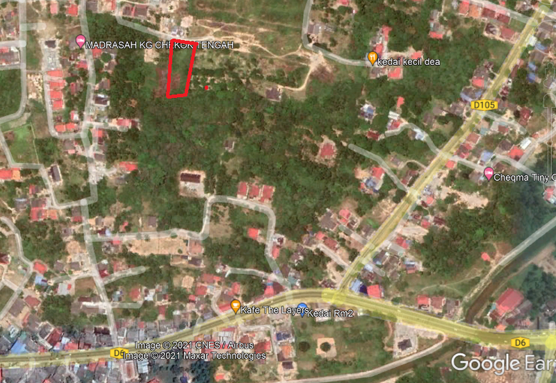 Tanah Pertanian 0.67 Ekar Kg Rambutan Rendang, Panji, Kota Bharu