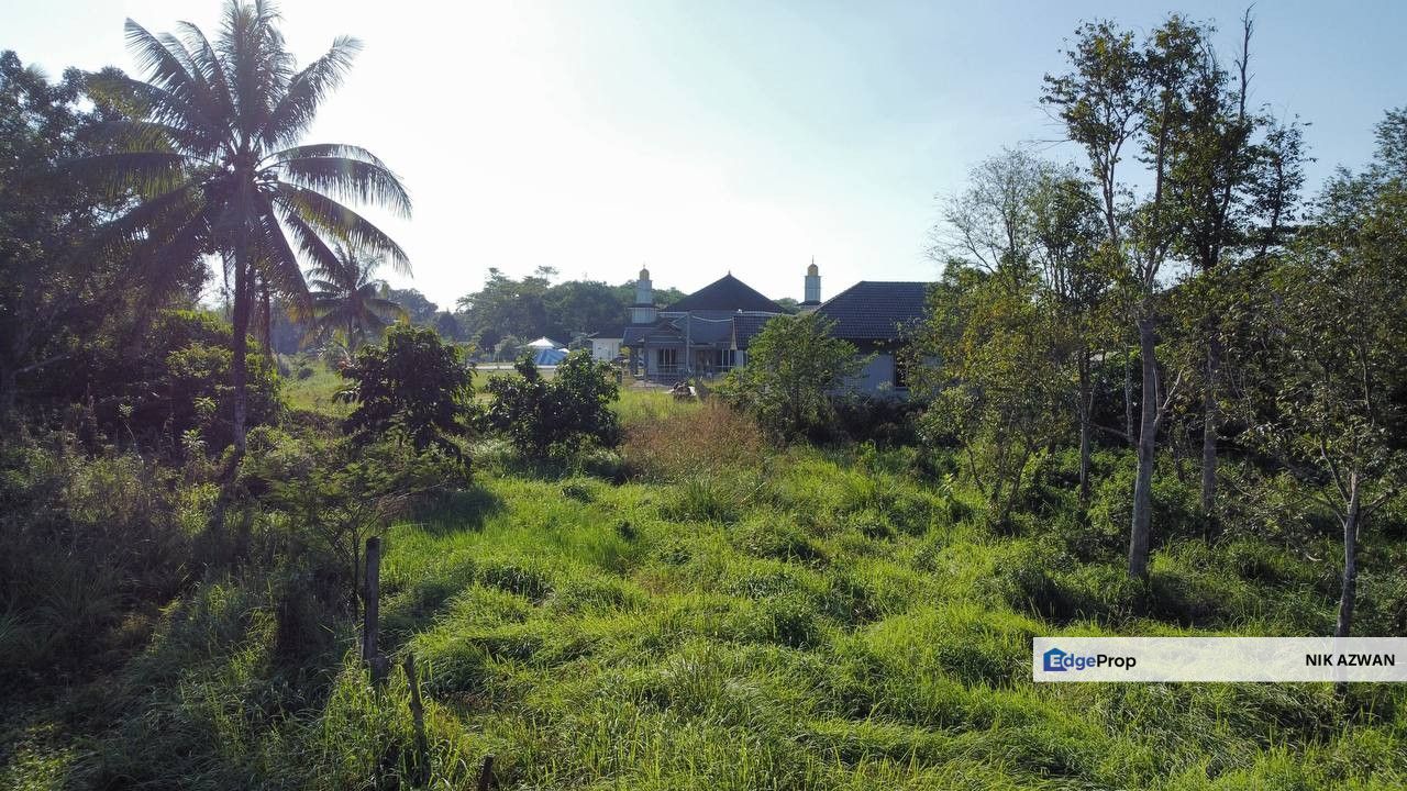  (17,100 KP, Geran Individu, Dkt Masjid Tengku Aziza) Tanah Kediaman,Melor, Kelantan, Kelantan, Melor