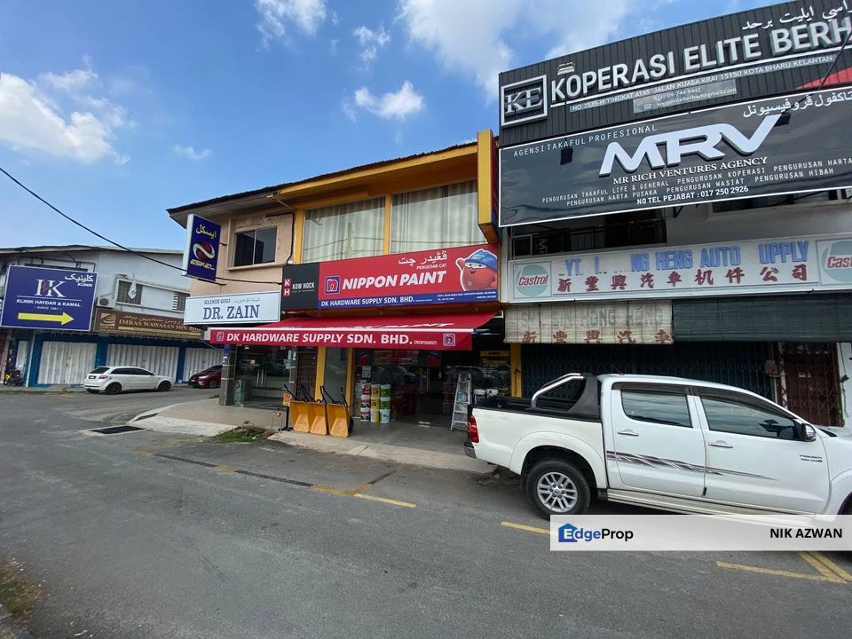 (20x80, Depan BMW Raza Auto, KB Mall) 2 Sty ShopOffice, Wakaf Siku, Kota Bharu, Kelantan, Kota Bharu