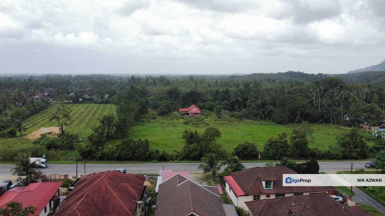 ( 1,582 KP, Tepi Jalan, Bebas Banjir) Lot Kedai di Kok Lanas, Ketereh, Kelantan, Kelantan, Ketereh