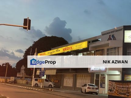  (Good Rental Yield, High Traffic) En Bloc 2 Storey Shoplot,Telipot Kota Bharu, Kelantan, Kelantan, Kota Bharu
