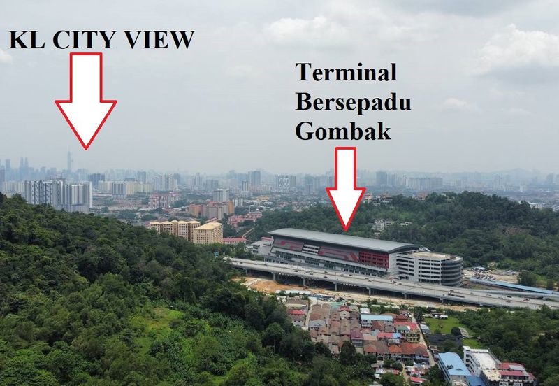 (Bersebelahan MRR2, Restoran Golek-Golek) Tanah Pertanian 2 Ekar di Kg Tengah Tambahan Gombak