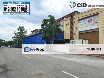 Kawasan Perusahaan Menglembu 1.5 Storey Semi-D Factory For Sale, Perak, Menglembu