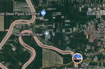 Kuala Langat, 5 Acres Land For Sale, Zoning Industrial