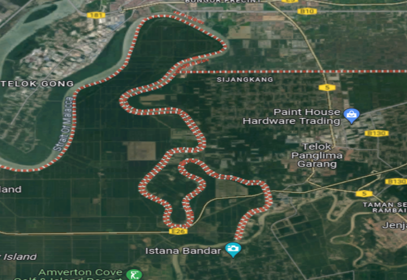 Kuala Langat, 5 Acres Land For Sale, Zoning Industrial