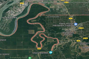 20 Acres Agricultural Land, Zooning Industrial, Telok Panglima Garang