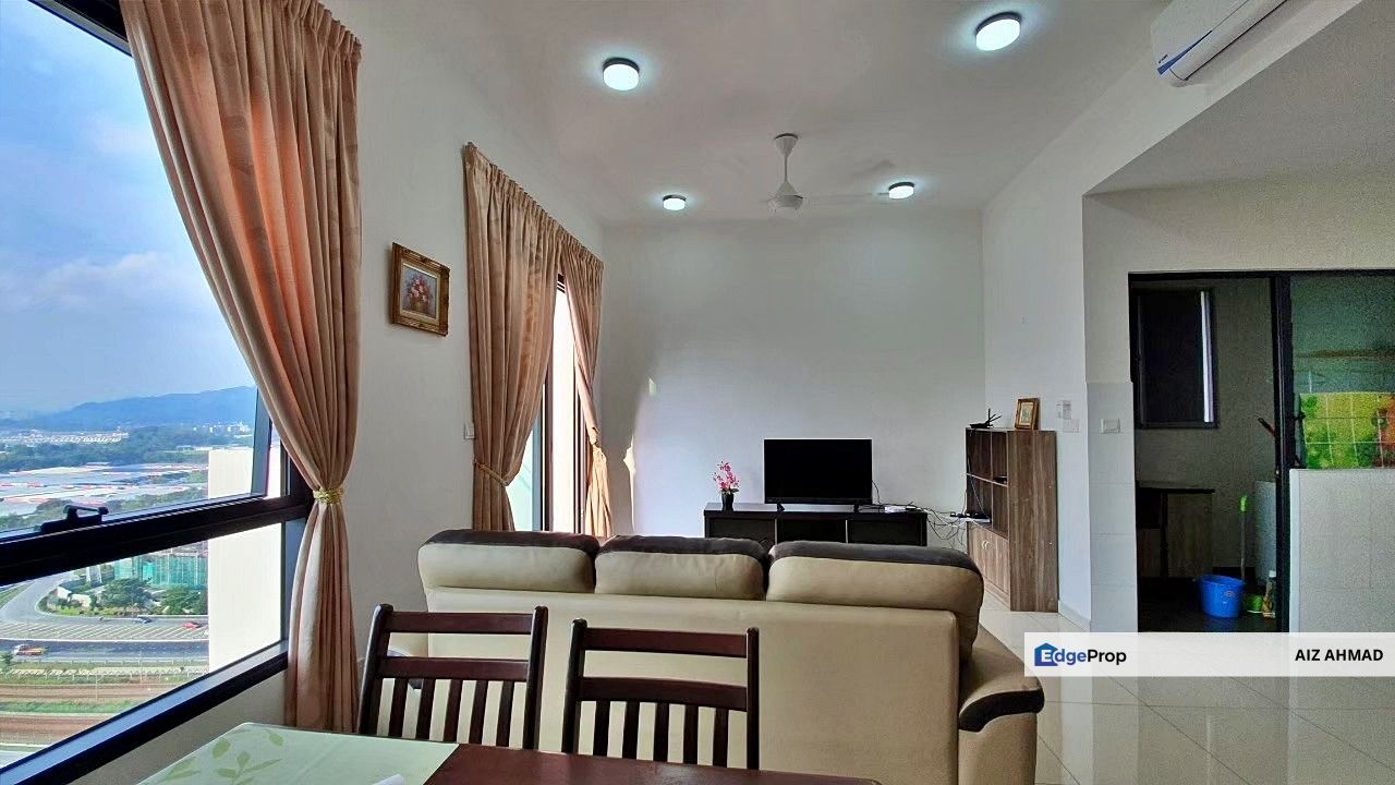 Zeta Residance @ One South Seri Kembangan Serdang Raya Utara MRT Station Fully Furnished, Selangor, Seri Kembangan