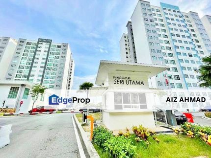 CORNER UNIT APARTMENT @ PANGSAPURI SERI UTAMA, PUCHONG FOR RENT, Selangor, Puchong