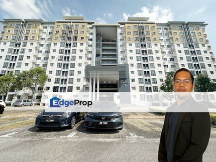 RENOVATED💥FULL LOAN💥GROUND FLOOR Pangsapuri Seri Baiduri Setia Alam, Selangor, Shah Alam