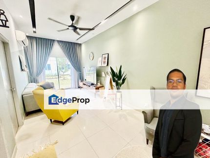 GROUND FLOOR💥FULL LOAN💥RENOVATED Townhouse Casa Bluebell, Cybersouth, Selangor, Dengkil