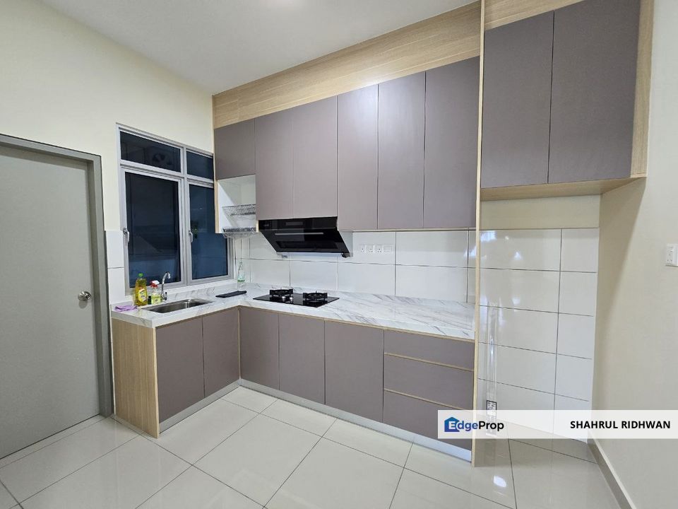 Nexus Residence Block A, Partially Furnished Apartment Kajang, 300m walk to MRT, 3 Bedroom, 2 Parking, Selangor, Kajang