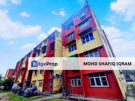 Medium Cost Flat Pkns Seksyen 19 Shah Alam, Selangor, Shah Alam