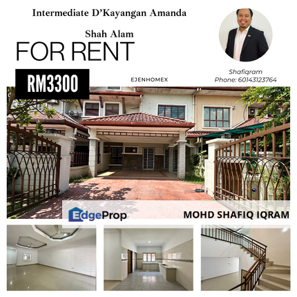 Double terrace lower price near AEON and future LRT 3 Shah Alam , Selangor, Shah Alam