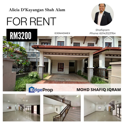 Two Storey Teracce D'Kayangan with table top, Selangor, Shah Alam