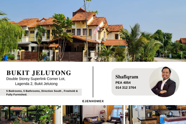 Double Storey Superlink Corner Lot, Lagenda 2, Bukit Jelutong