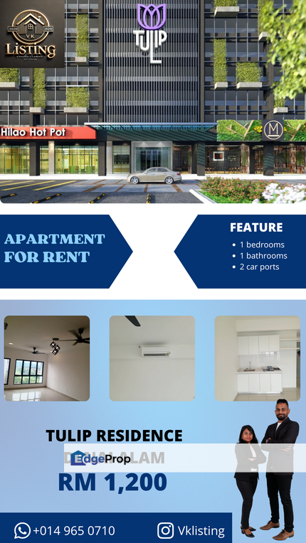 New SOHO APARTMENT For Rent, Selangor, Shah Alam