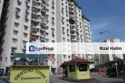 For Sale Genting Court Condominium , Kuala Lumpur, Setapak