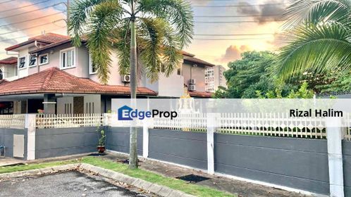 End Lot Facing Open Freehold Double Storey Terrace, Selangor, Ampang