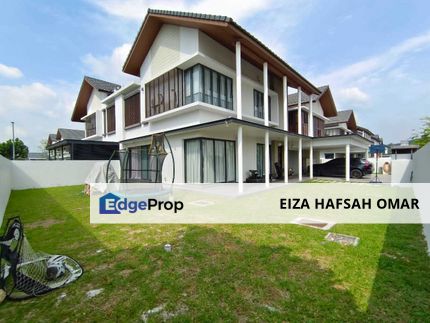 Open Facing Green Double Storey Tiana Elmina Garden Twin For Sale , Selangor, Shah Alam