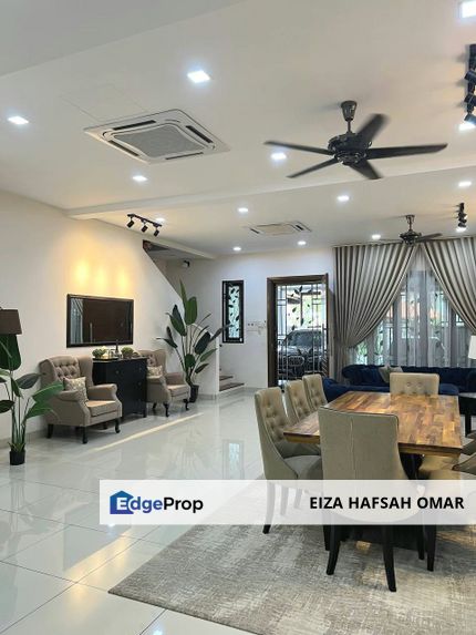 Facing Playground Double Storey Superlink Pentas 5 For Sale , Selangor, Shah Alam