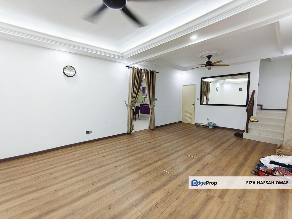 SUNWAY Kayangan U9 Shah Alam Facing Open & Extended Double Storey Superlink For Sale , Selangor, Shah Alam