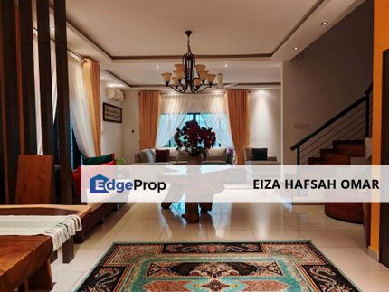 Kayu Manis Garden Villas Bangi FULLY RENOVATED & HIGH END FURNISHED SEMI D 2.5 Storey For Sale , Selangor, Bangi