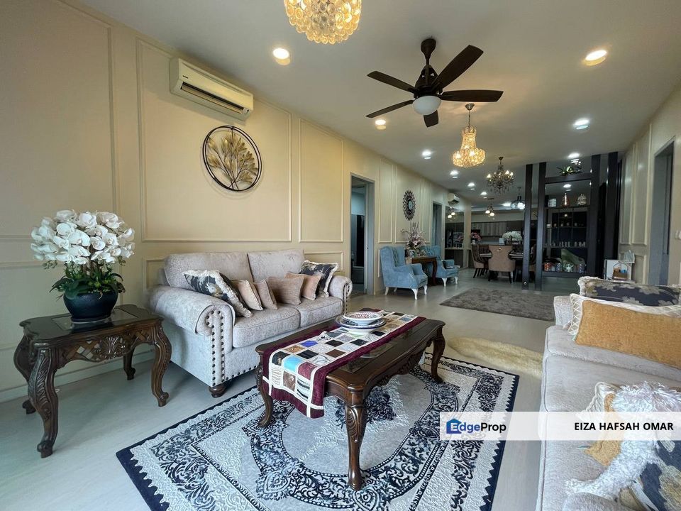 X2 Residency Puchong Spacious Corner Unit Fully Furnished For Sale , Selangor, Puchong