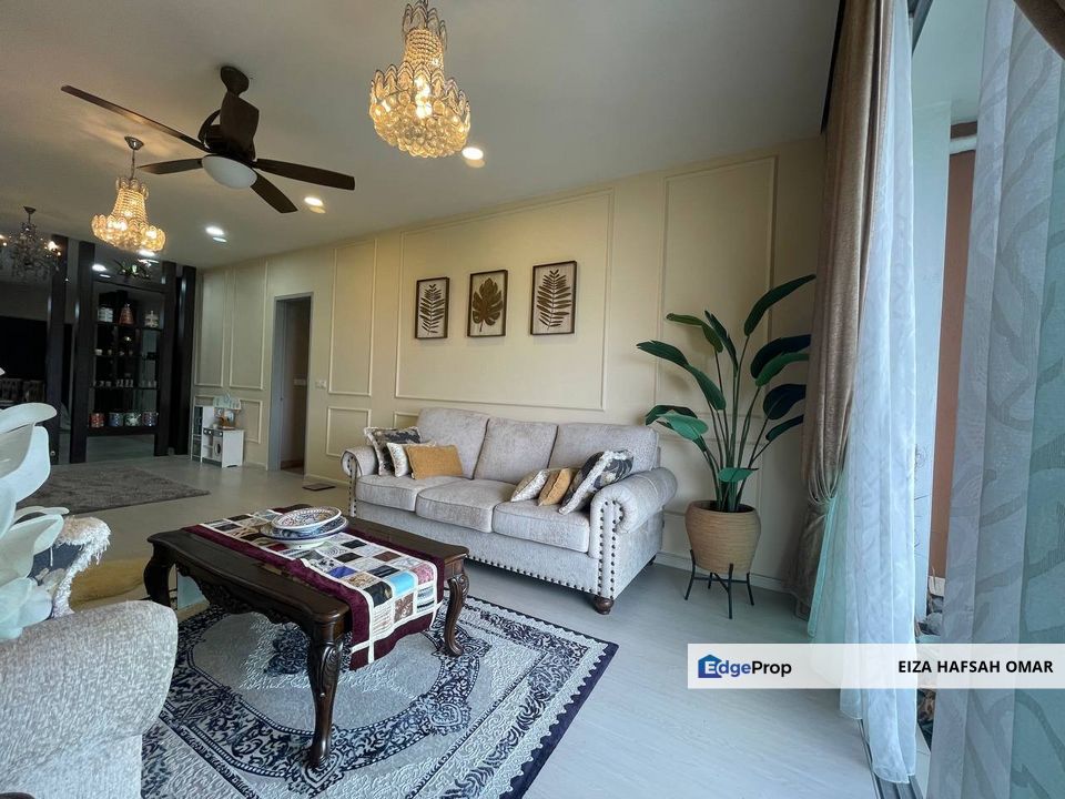 X2 Residency Puchong Spacious Corner Unit Fully Furnished For Sale , Selangor, Puchong