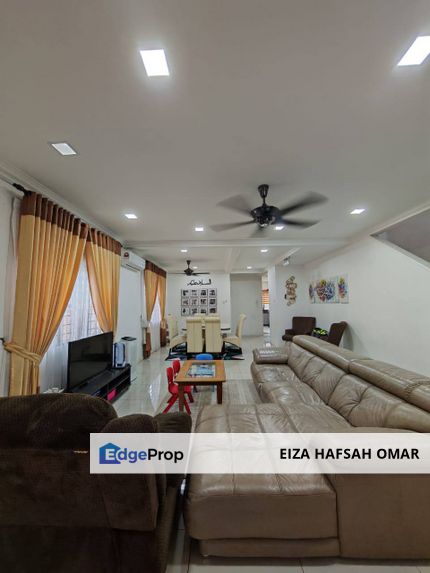 Taman Teratai Nilai 7 Seremban END LOT UNIT FULLY FURNISHED DOUBLE STOREY FOR SALE , Negeri Sembilan, Seremban