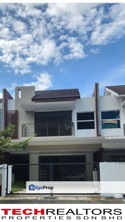 Facing Empty 2 sty Superlink 26x80 Emerald Garden,kota Emerald rawang for sale, Selangor, Rawang