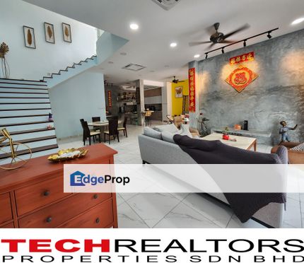 Endlot 3 storey Fully Extended Renovated Dolomite Templer Rawang Selayang Freehold, Selangor, Rawang