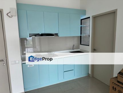 Partly Furnished 4 room Mori Residence Condo Rawang For Rent, Selangor, Rawang