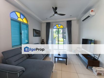 Fully Furnished Perankan Straits Semi-D Setia Eco Templer Rawang For Rent, Selangor, Rawang