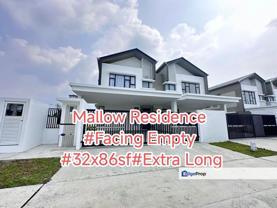 Extra Long unit 2 storey Cluster House Mallow Residence Kota Emerald Rawang For Sale, Selangor, Rawang