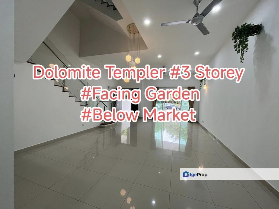 Facing Empty 3 storey Dolomite Templer Rawang Selayang For Sale, Selangor, Rawang