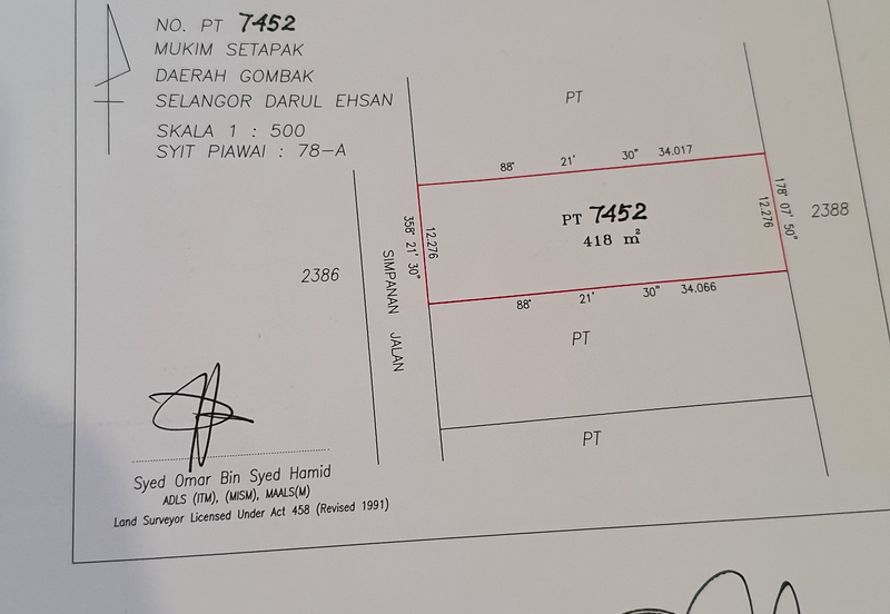Batu 7, Ulu Gombak (Behind Golek Golek MRR2)