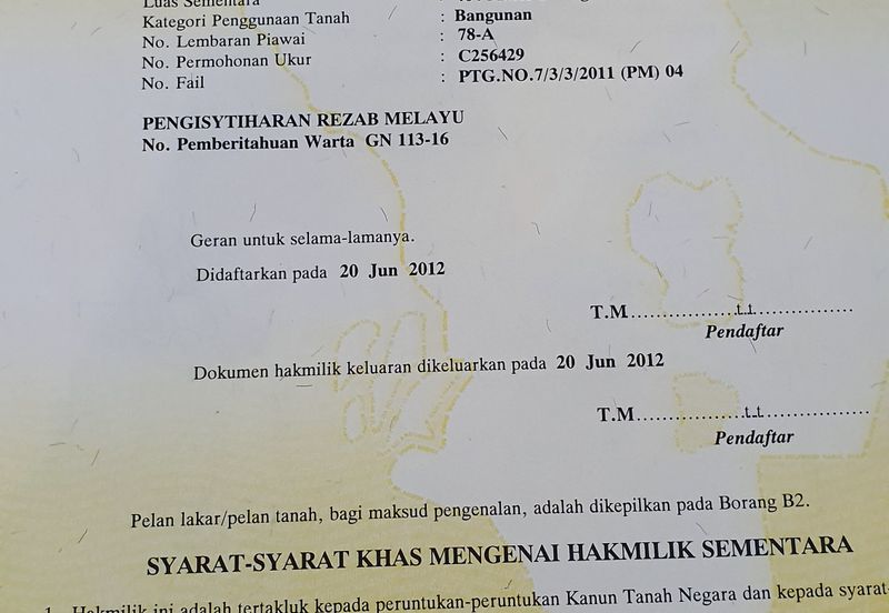 Batu 7, Ulu Gombak (Behind Golek Golek MRR2)