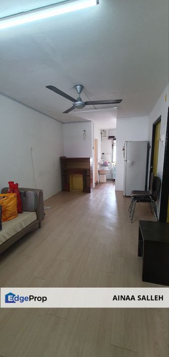 Wangsa Maju Flat with WALKING DISTANCE TO LRT WANGSA MAJU @ NEW FLOORING & NON BUMI LOT, Kuala Lumpur, Wangsa Maju