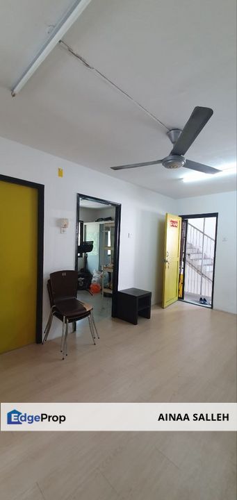 Wangsa Maju Flat with WALKING DISTANCE TO LRT WANGSA MAJU @ NEW FLOORING & NON BUMI LOT, Kuala Lumpur, Wangsa Maju