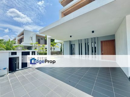 GOOD CONDITION Eco sanctuary Terraza value buy 2 sty endlot with land, Selangor, Telok Panglima Garang