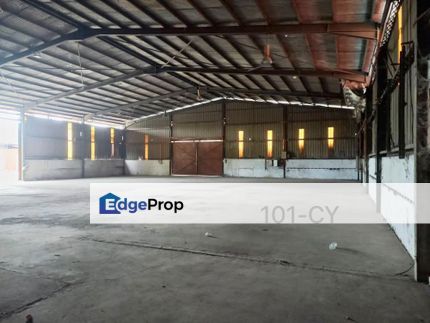 Value Rent Single Storey Factory Kampung Jawa Klang, Selangor, Klang