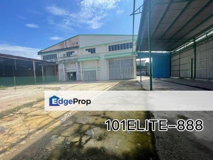 Rent! Semi Detached Warehouse Jalan Meru Kapar, Selangor, Kapar 