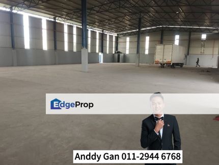 Kampung Jawa Klang Warehouse Factory to Let (For Rent), Selangor, Shah Alam